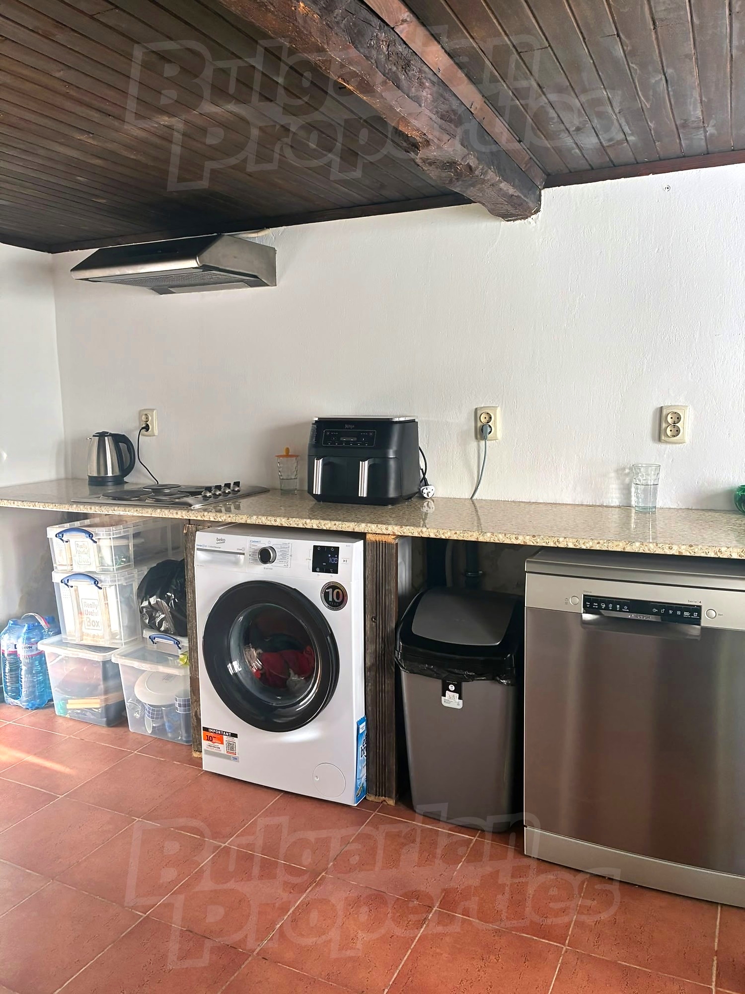 inside, kitchen, furnished