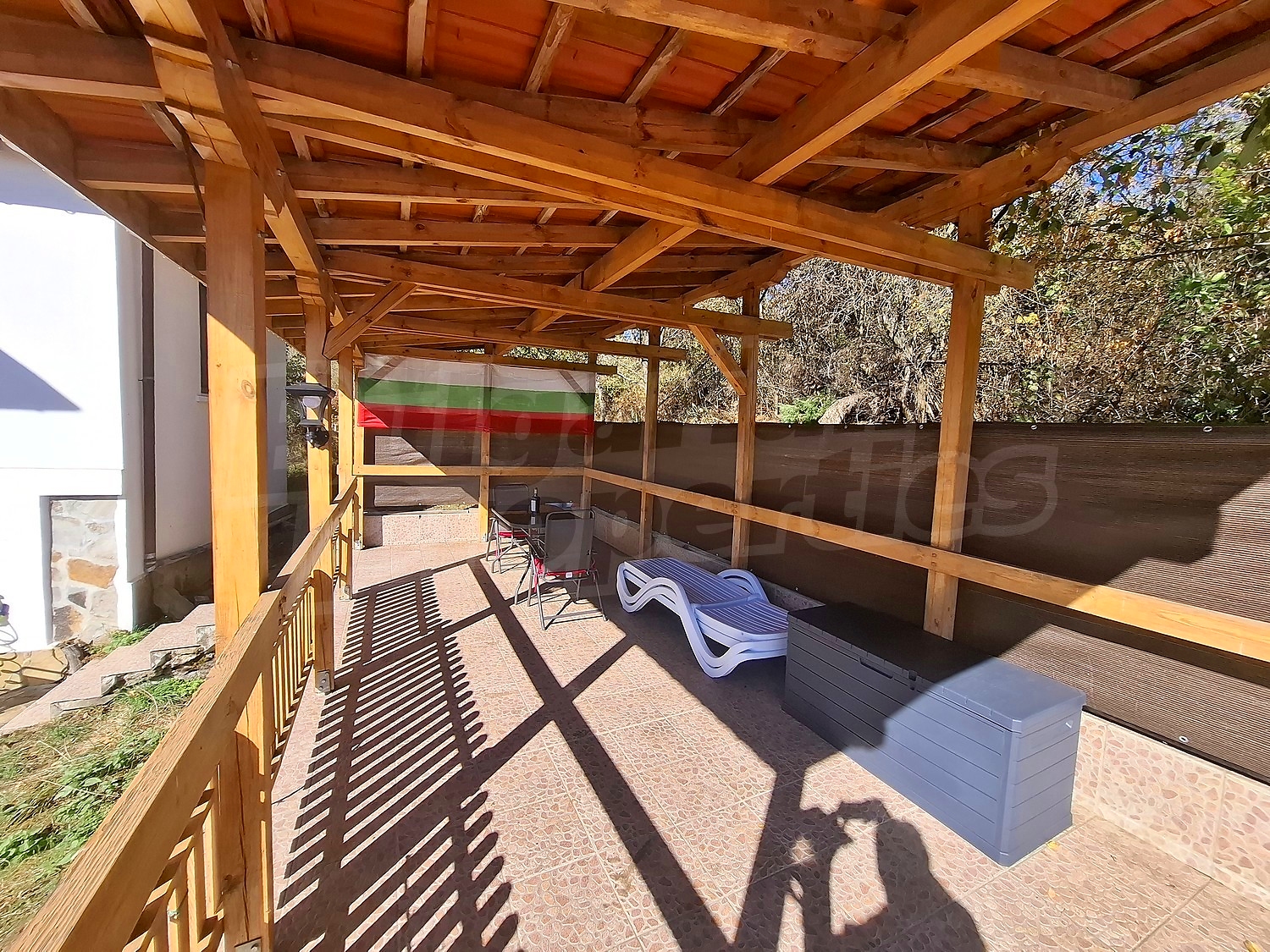 outside, balcony, furnished