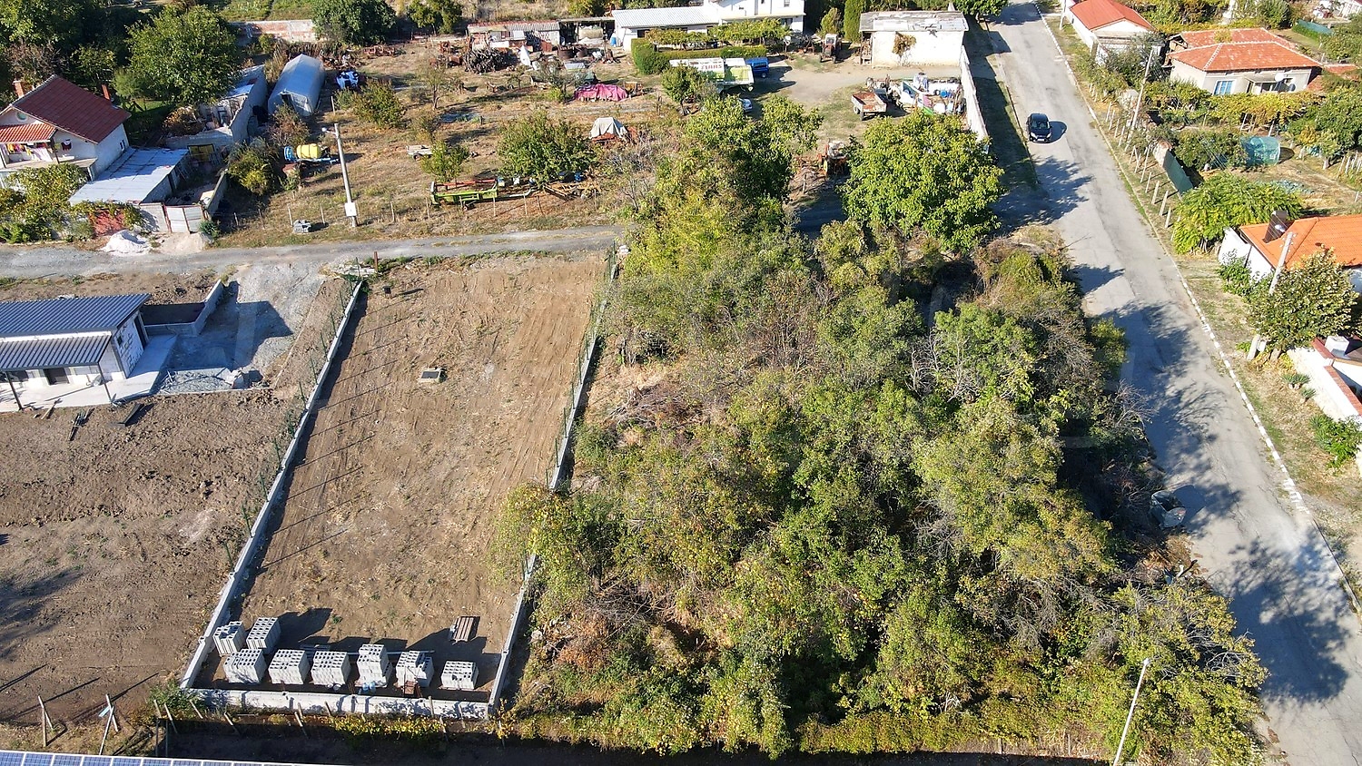 outside, green area