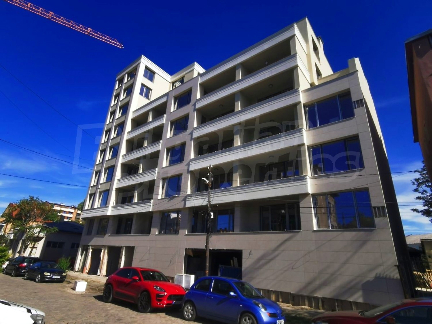 outside, facade, parking