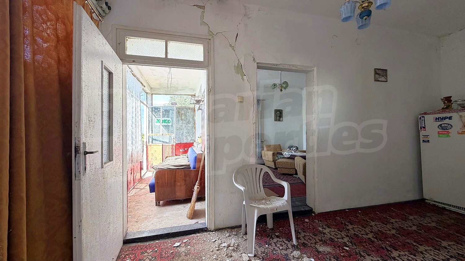 inside, living room, furnished
