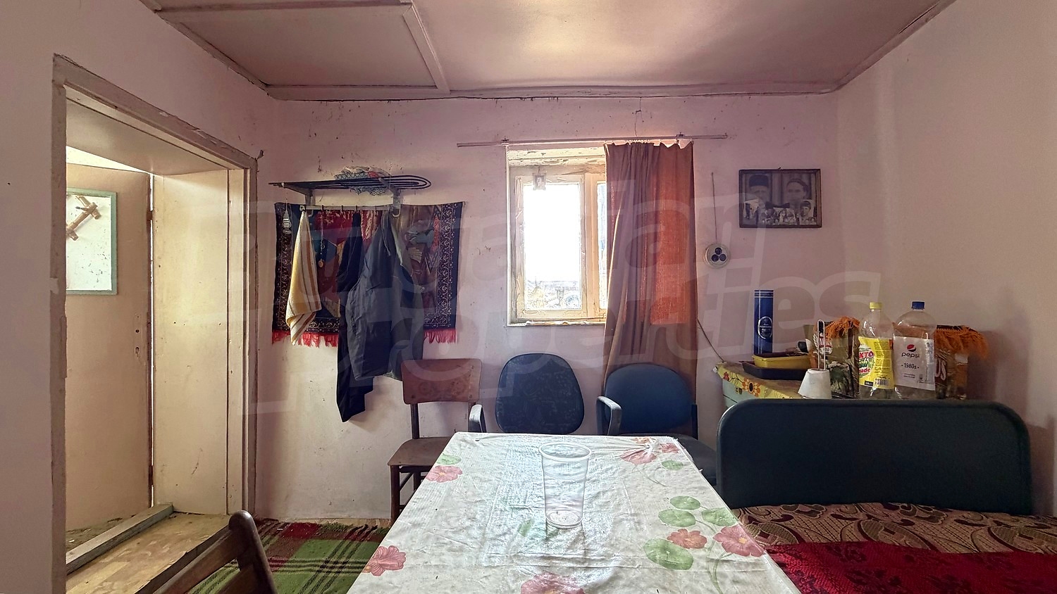 inside, furnished