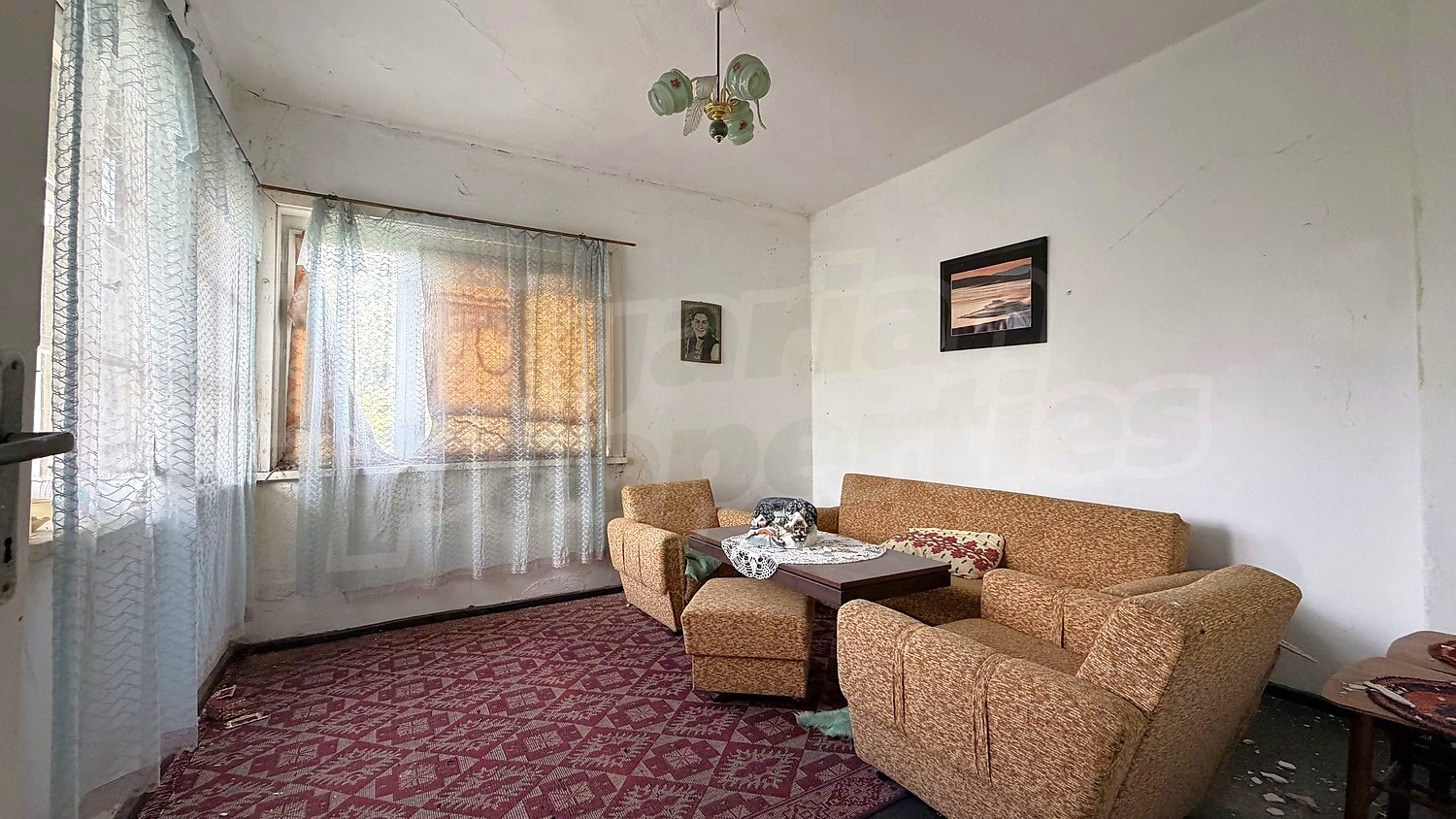 inside, living room, furnished