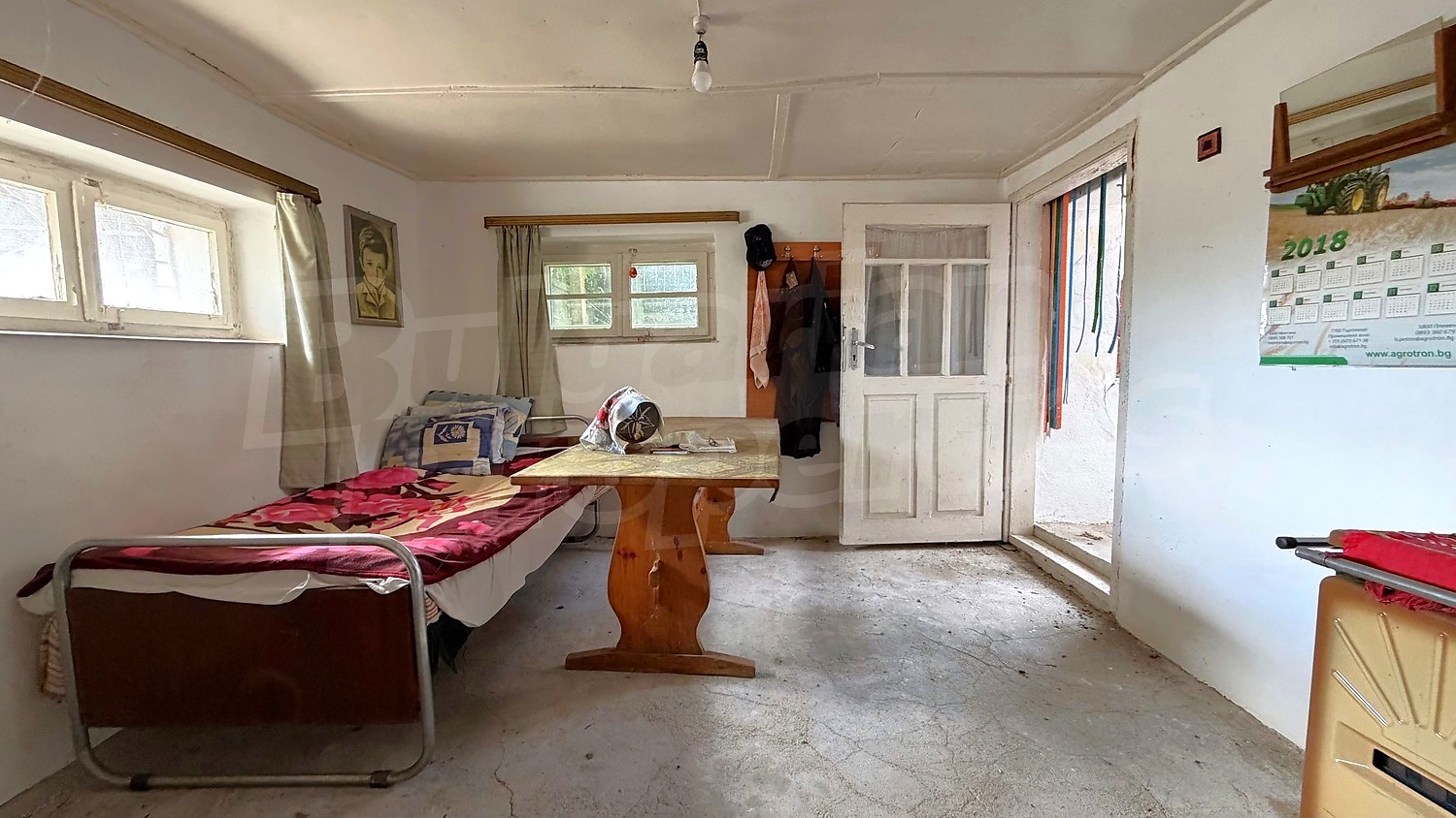 inside, furnished