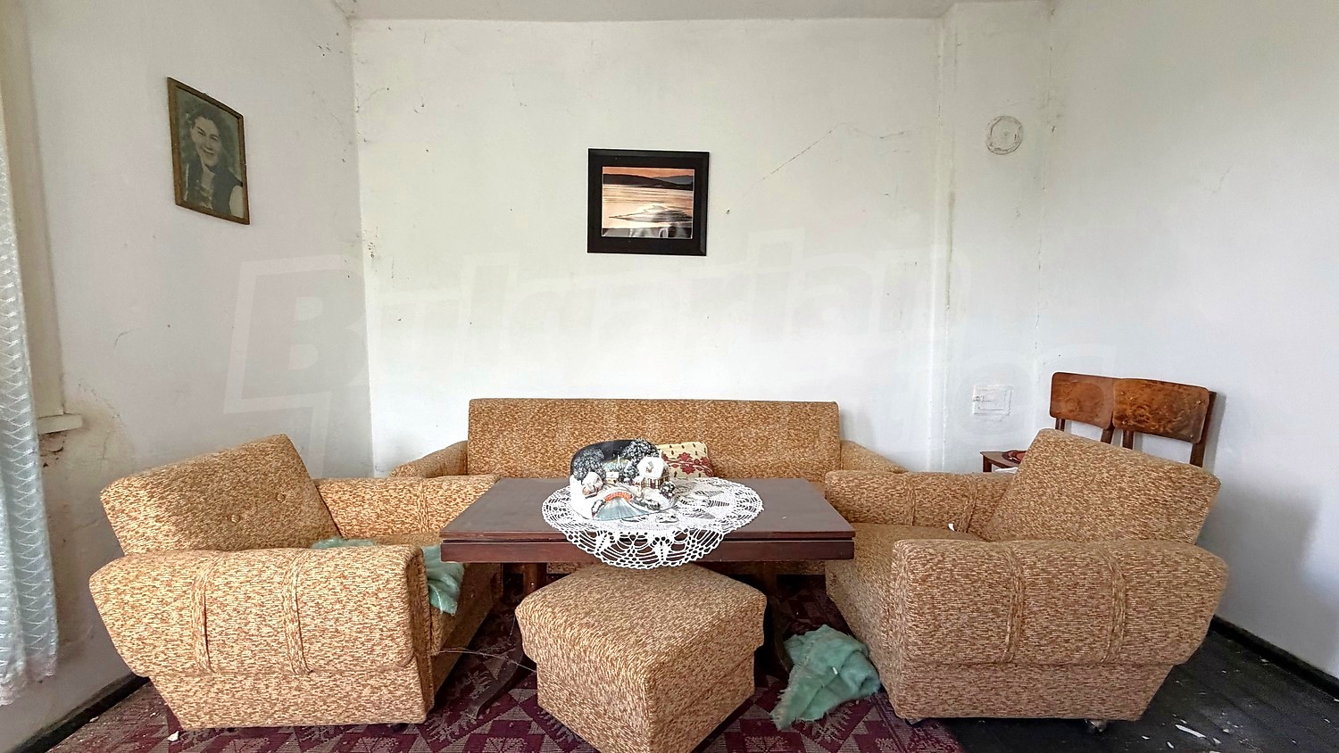 inside, living room, furnished