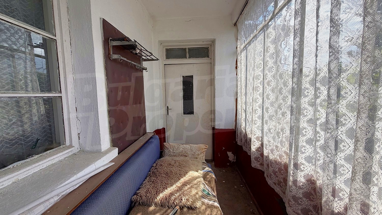 inside, balcony