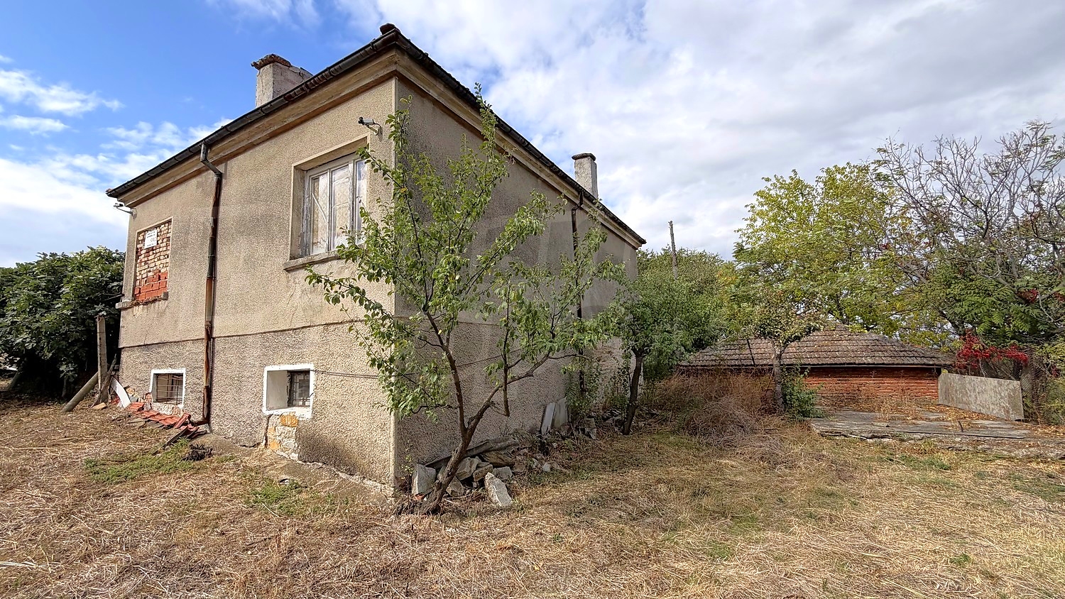 facade, garden, outside