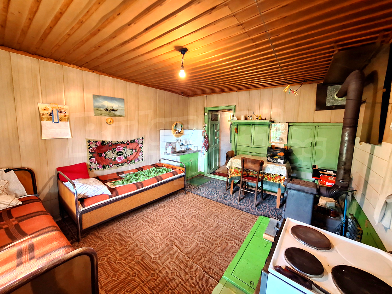 inside, kitchen, furnished