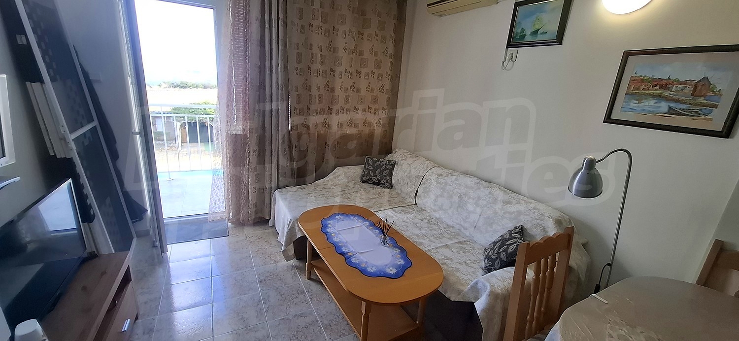 inside, living room, balcony, furnished