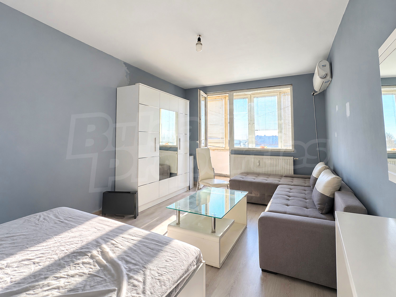 inside, living room, furnished