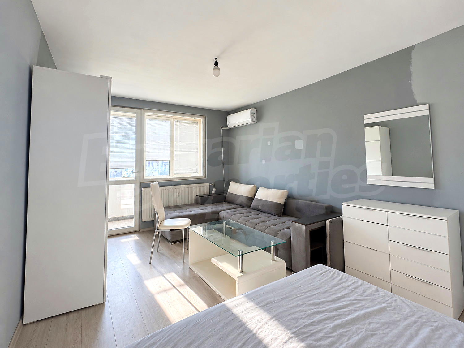 inside, living room, furnished