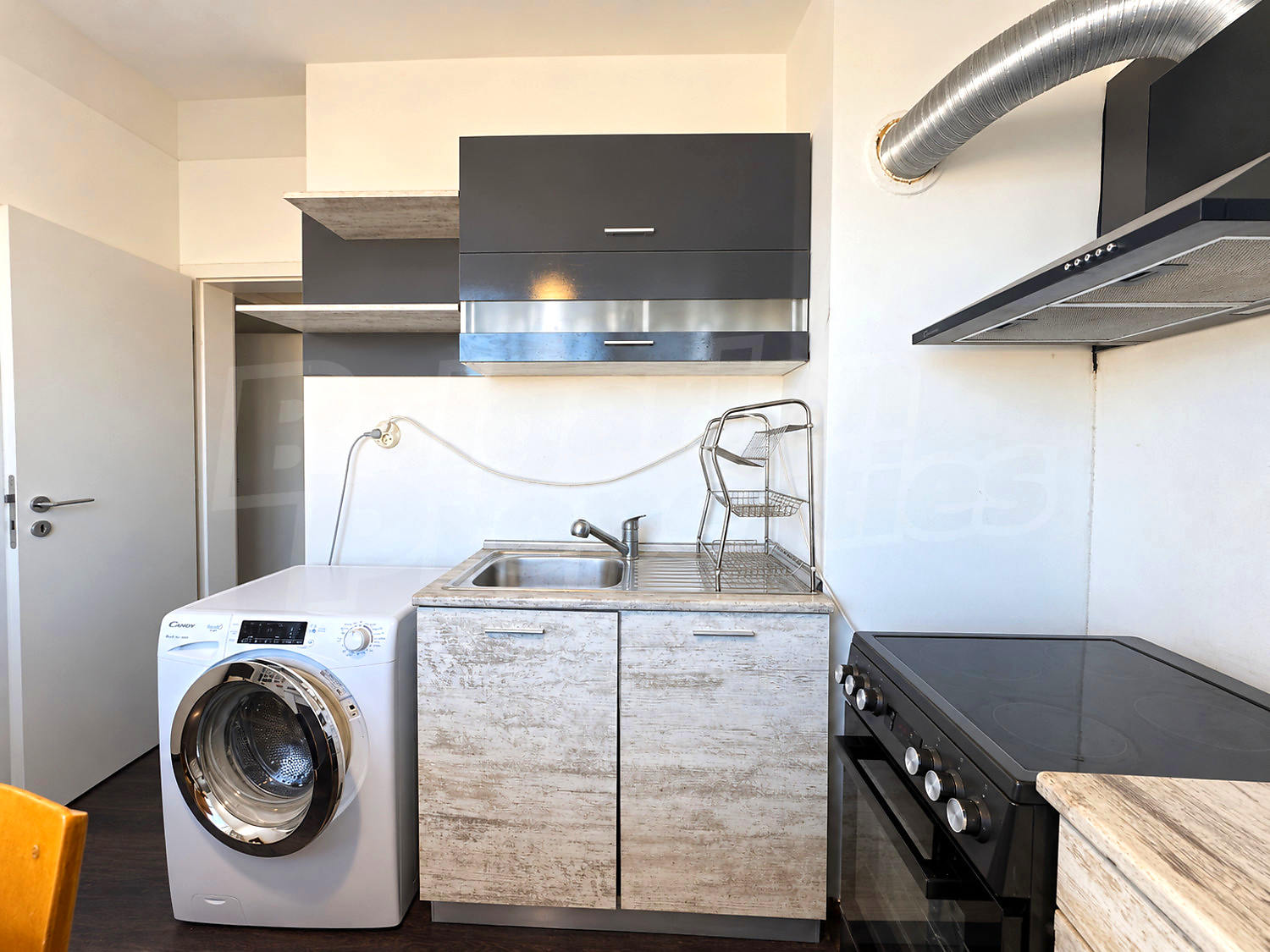 inside, kitchen, furnished