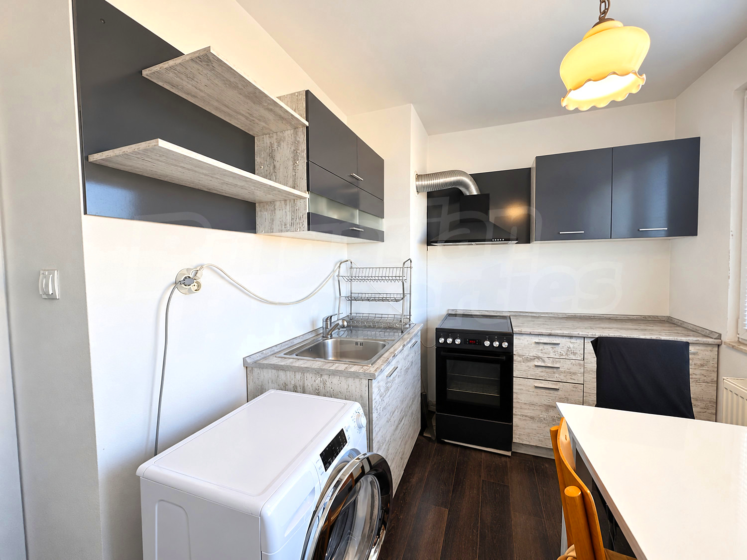 inside, kitchen, furnished