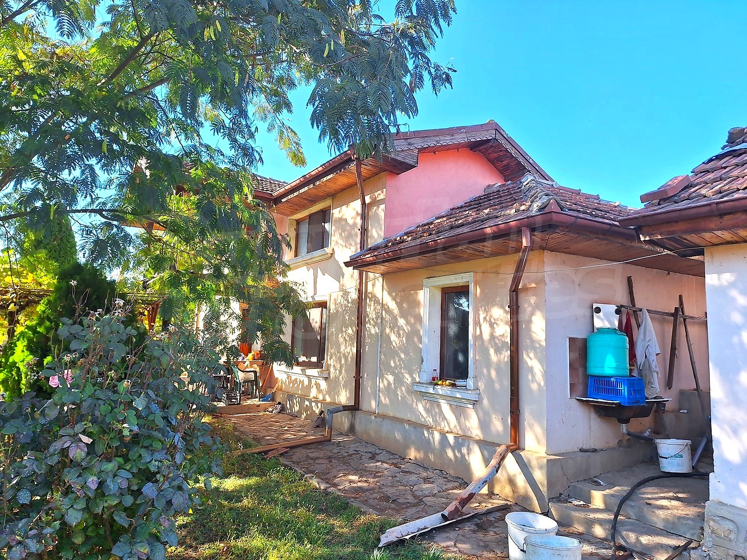 outside, garden, facade