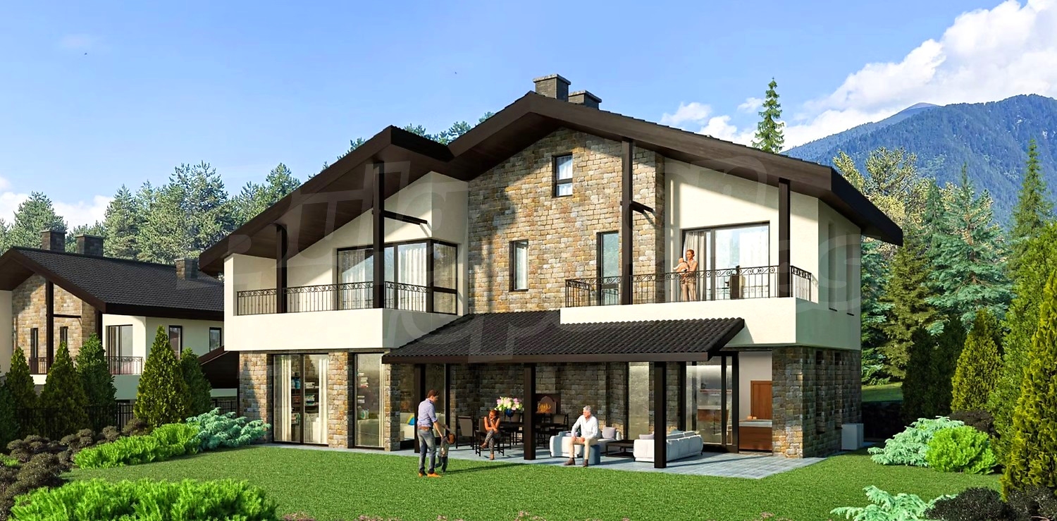 outside, facade, garden, mountain
