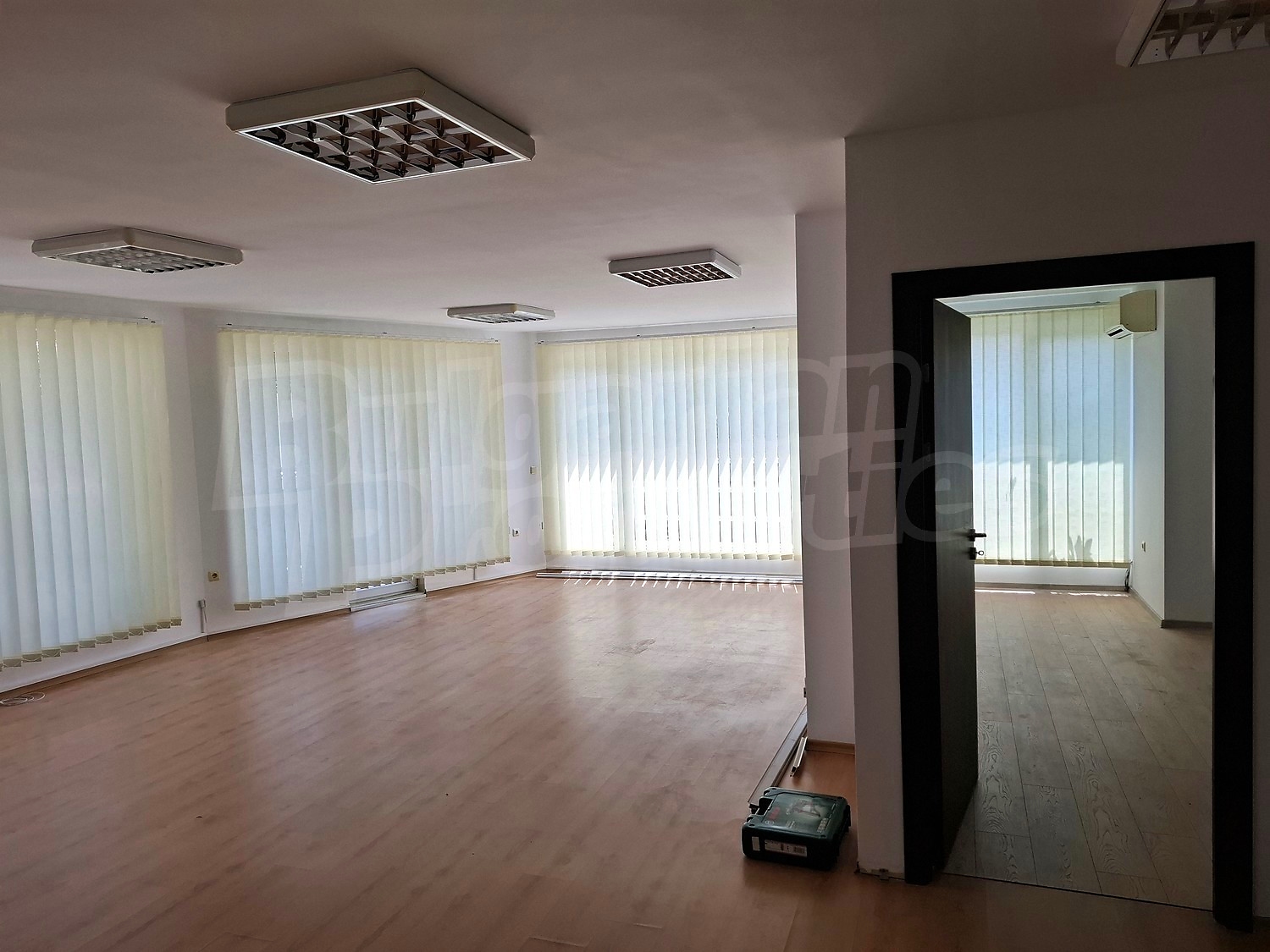 inside, unfurnished