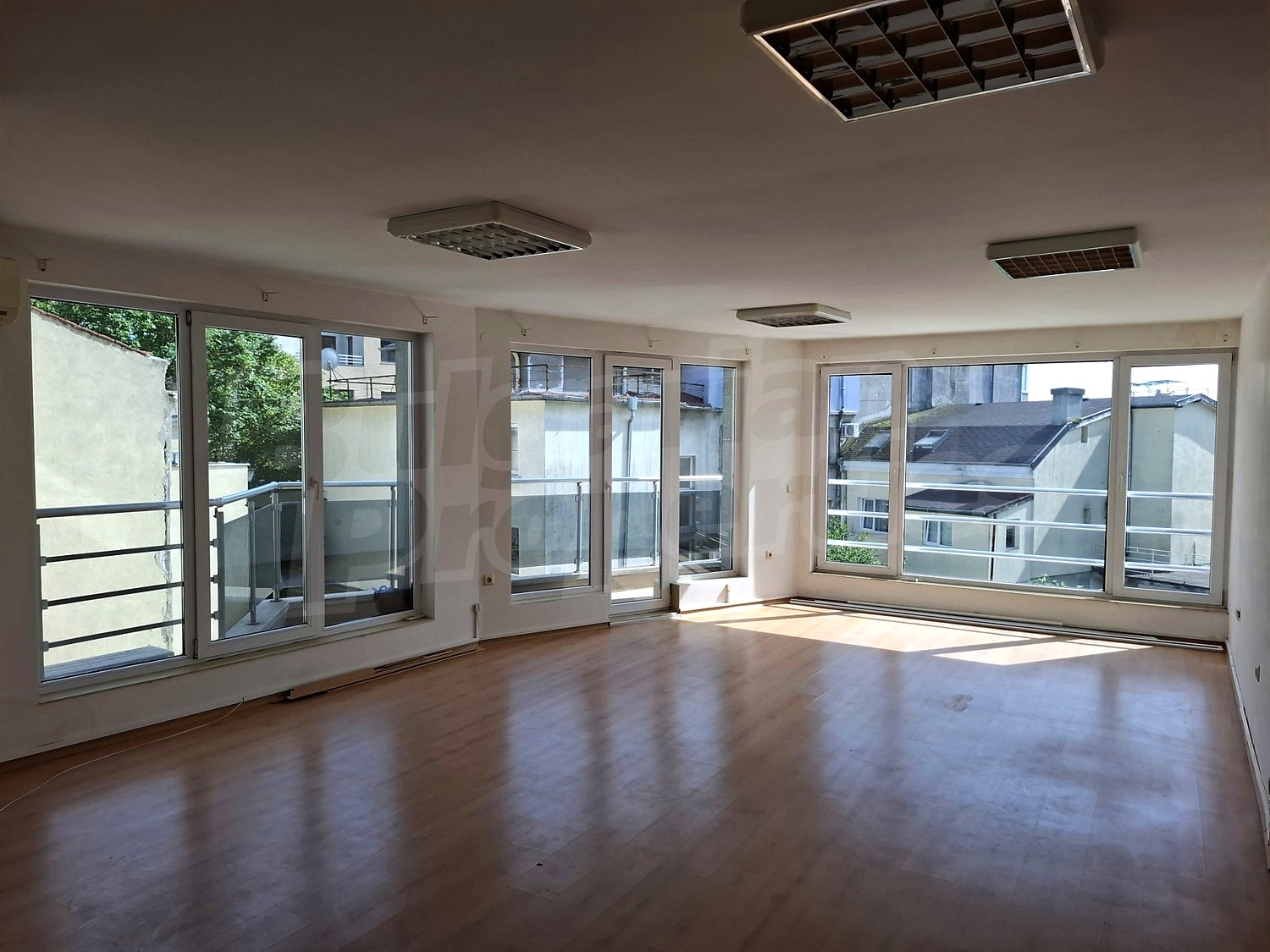 inside, balcony, view from balcony