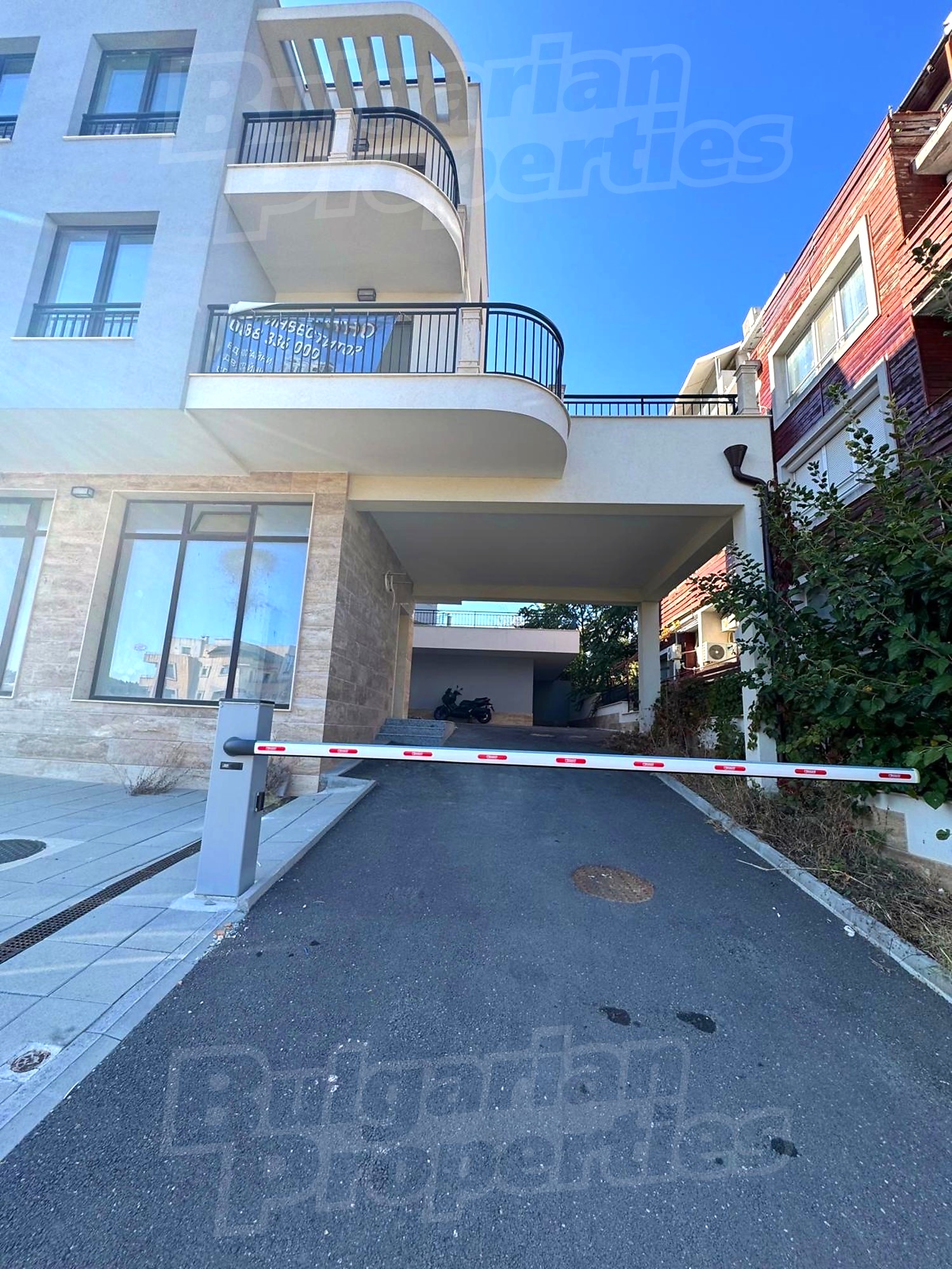 outside, facade, parking