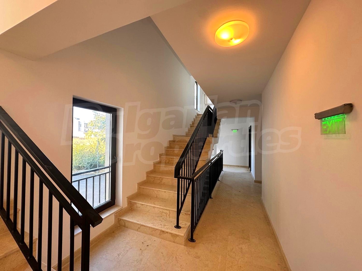 hallway, stairs, inside building entrance