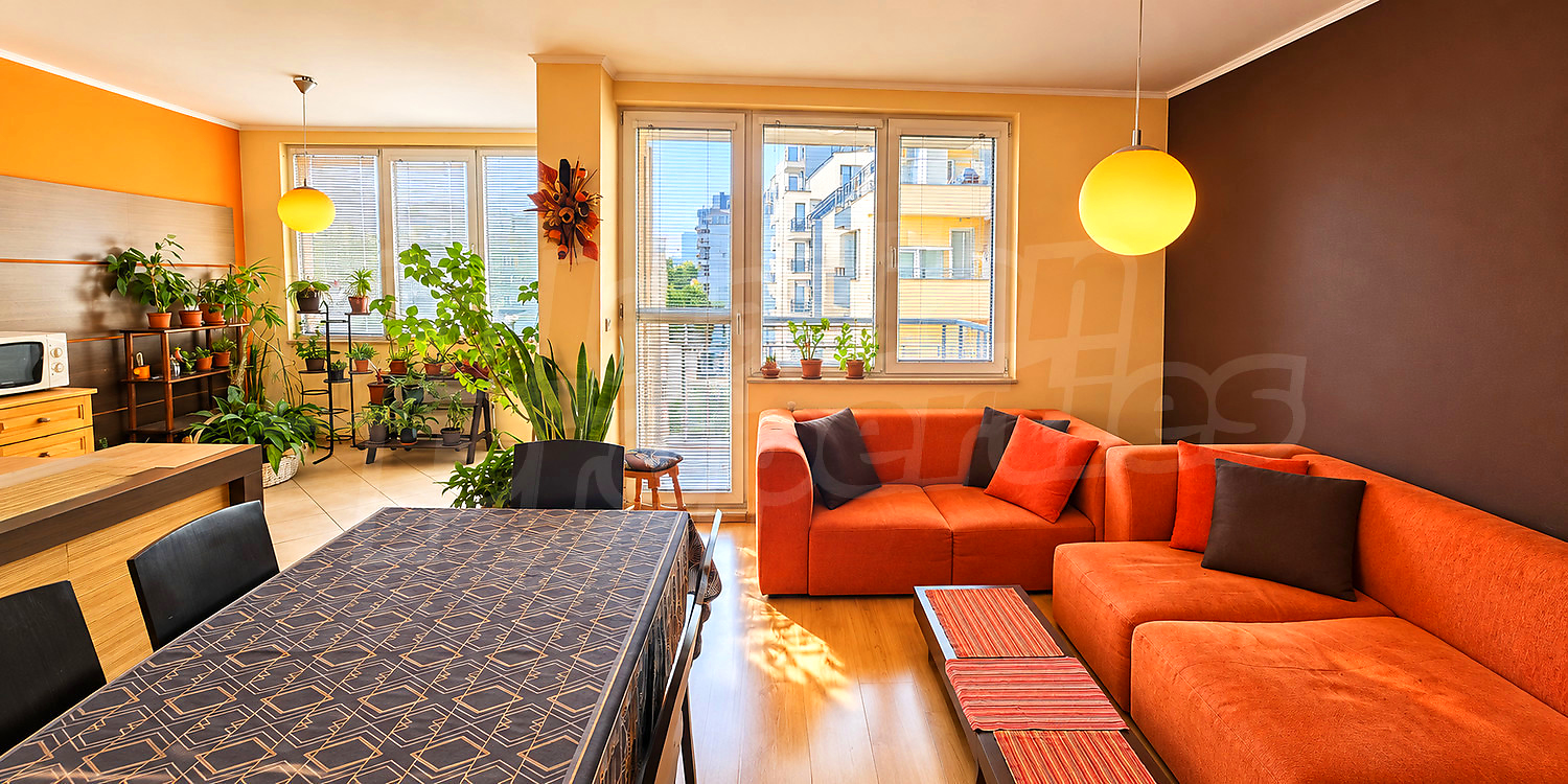inside, living room, furnished
