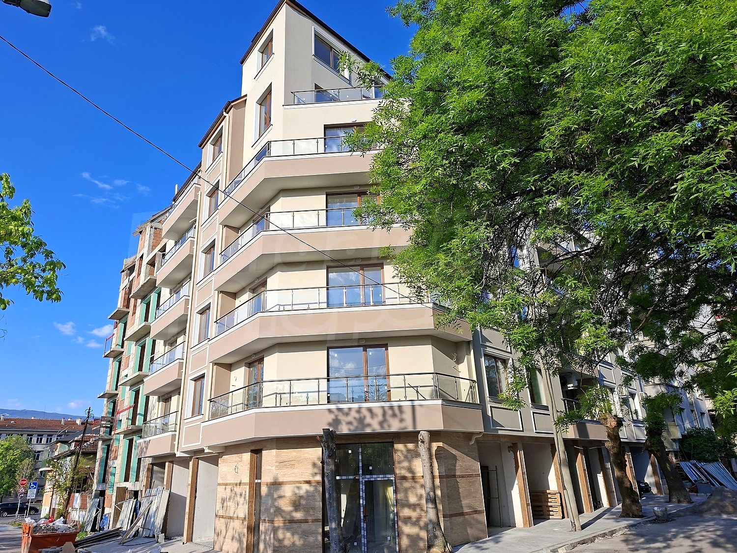 outside, facade