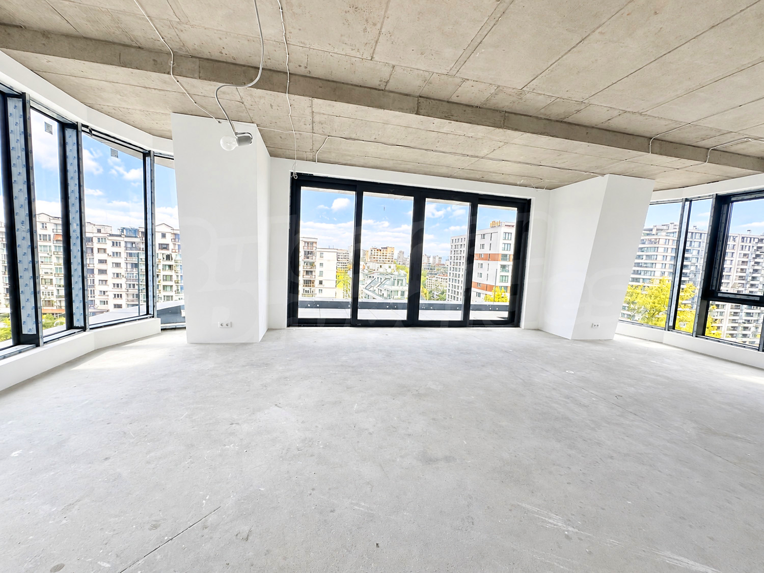 inside, view from balcony