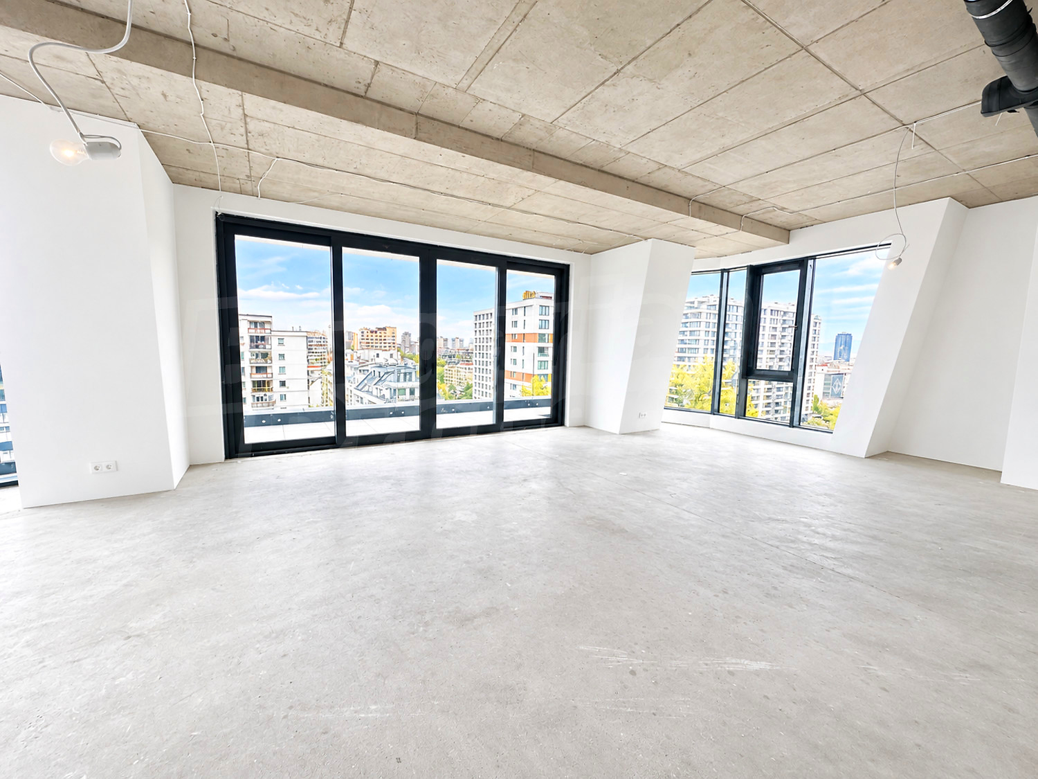 inside, view from balcony