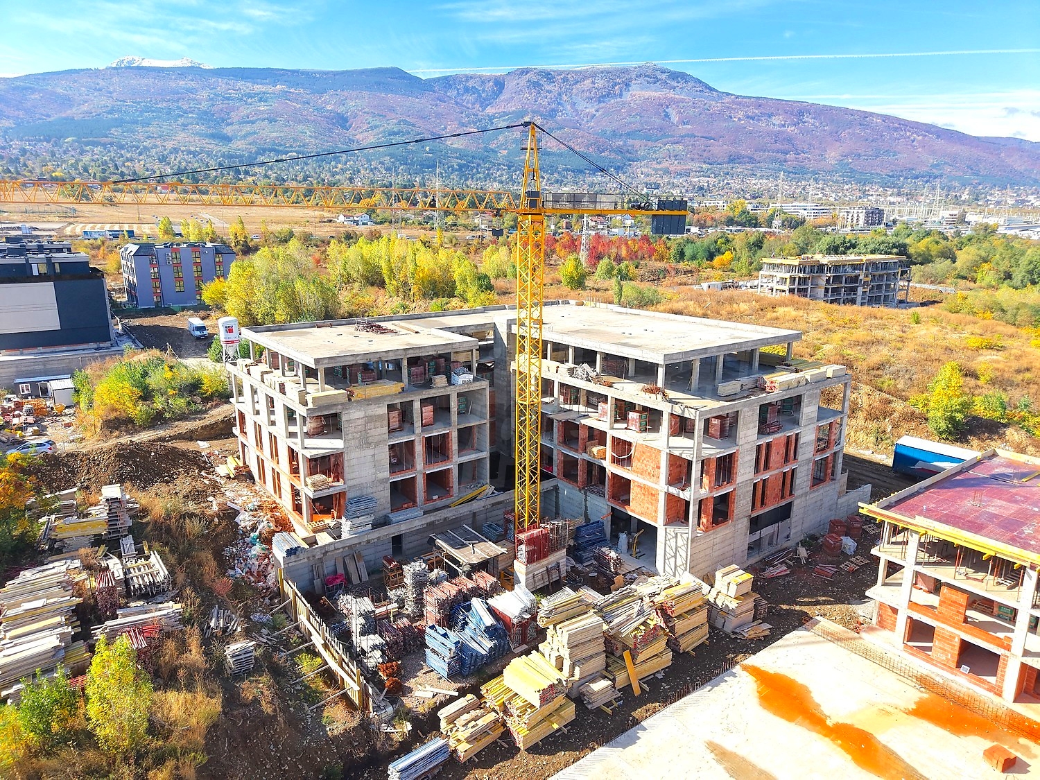 outside, mountain, facade, construction