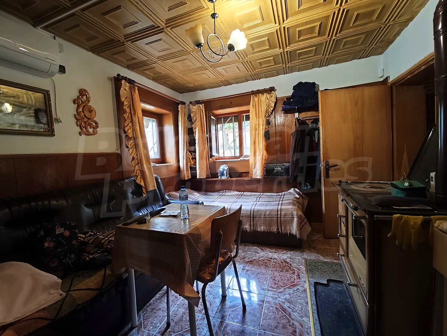 inside, living room, furnished