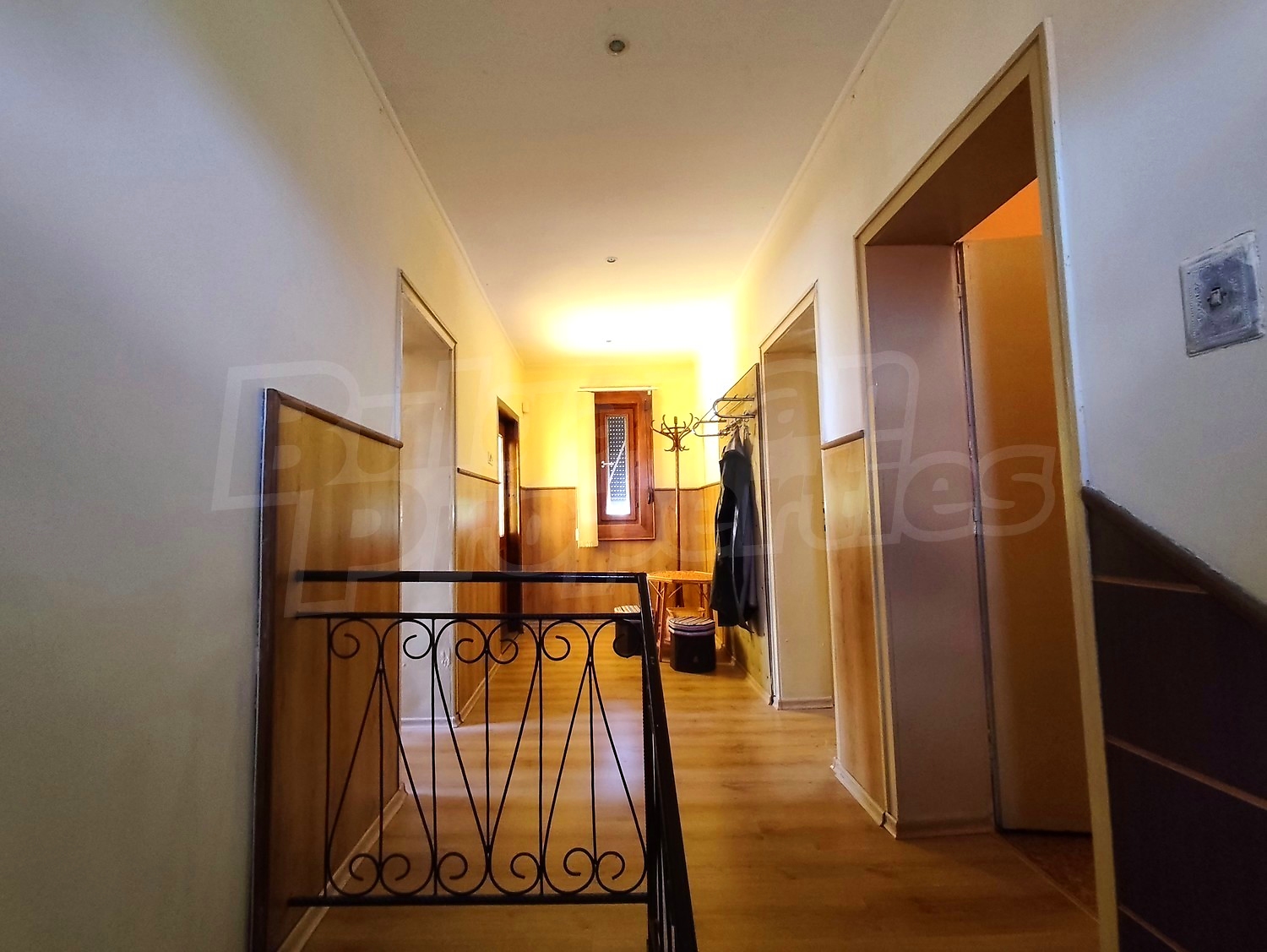 hallway, stairs, inside
