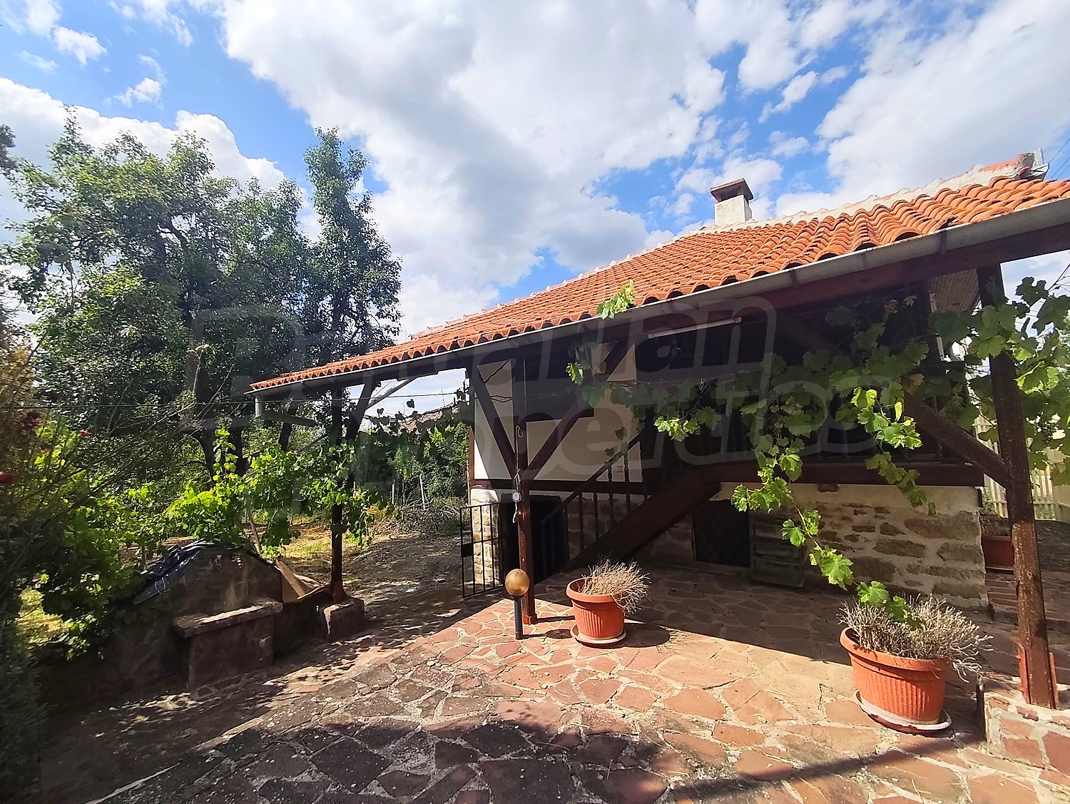 outside, facade, garden