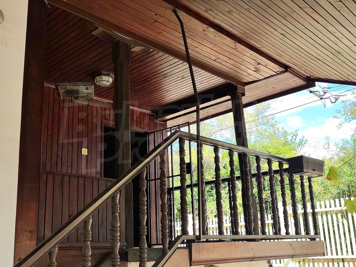 outside, stairs