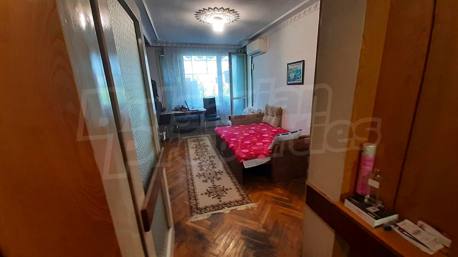 inside, living room, furnished