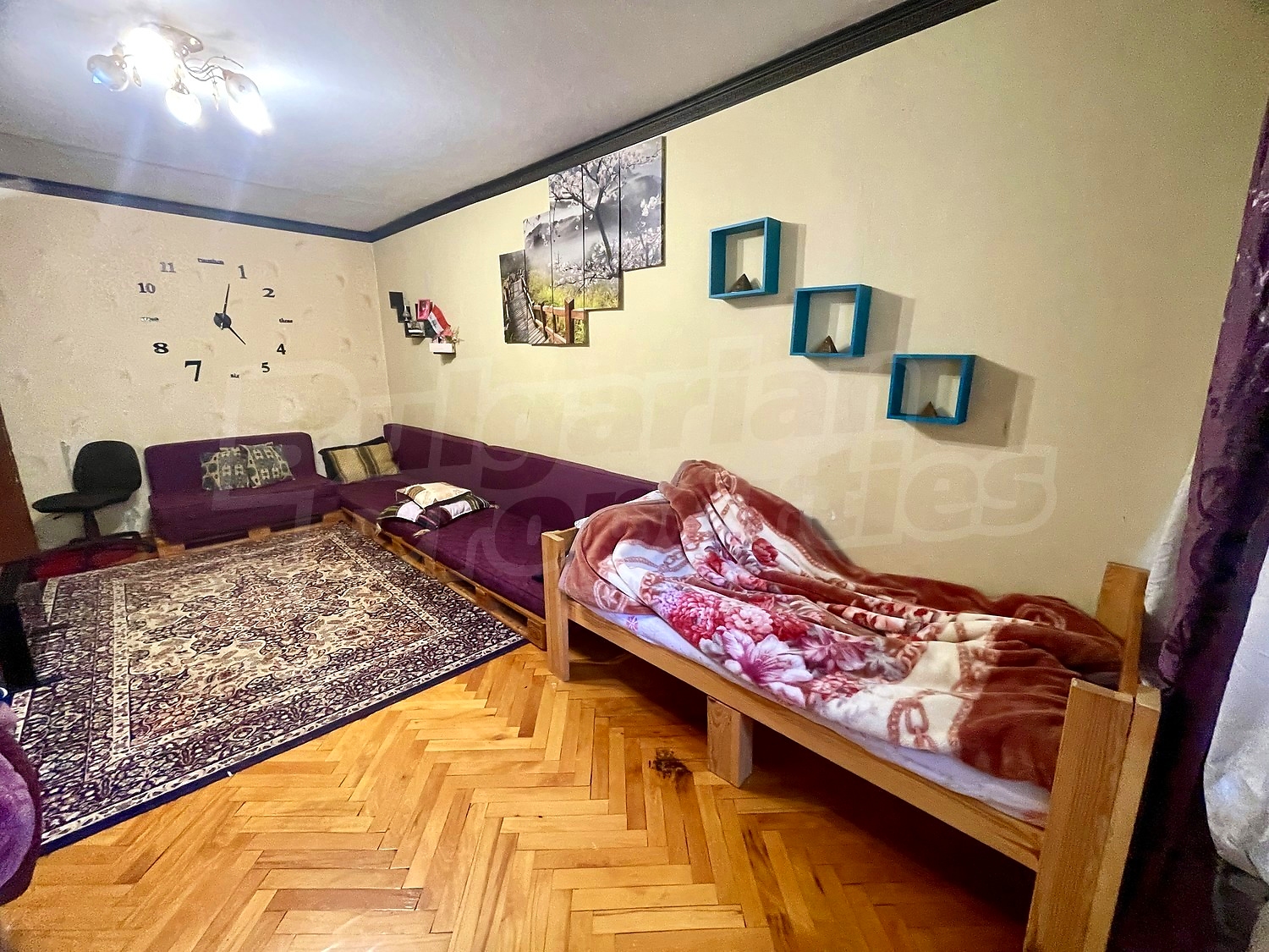 inside, living room, furnished