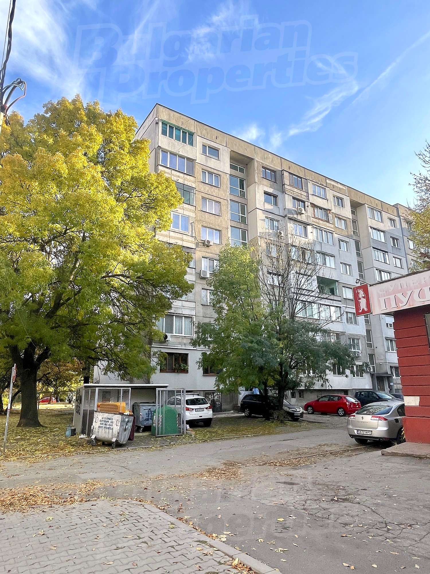 outside, facade, parking