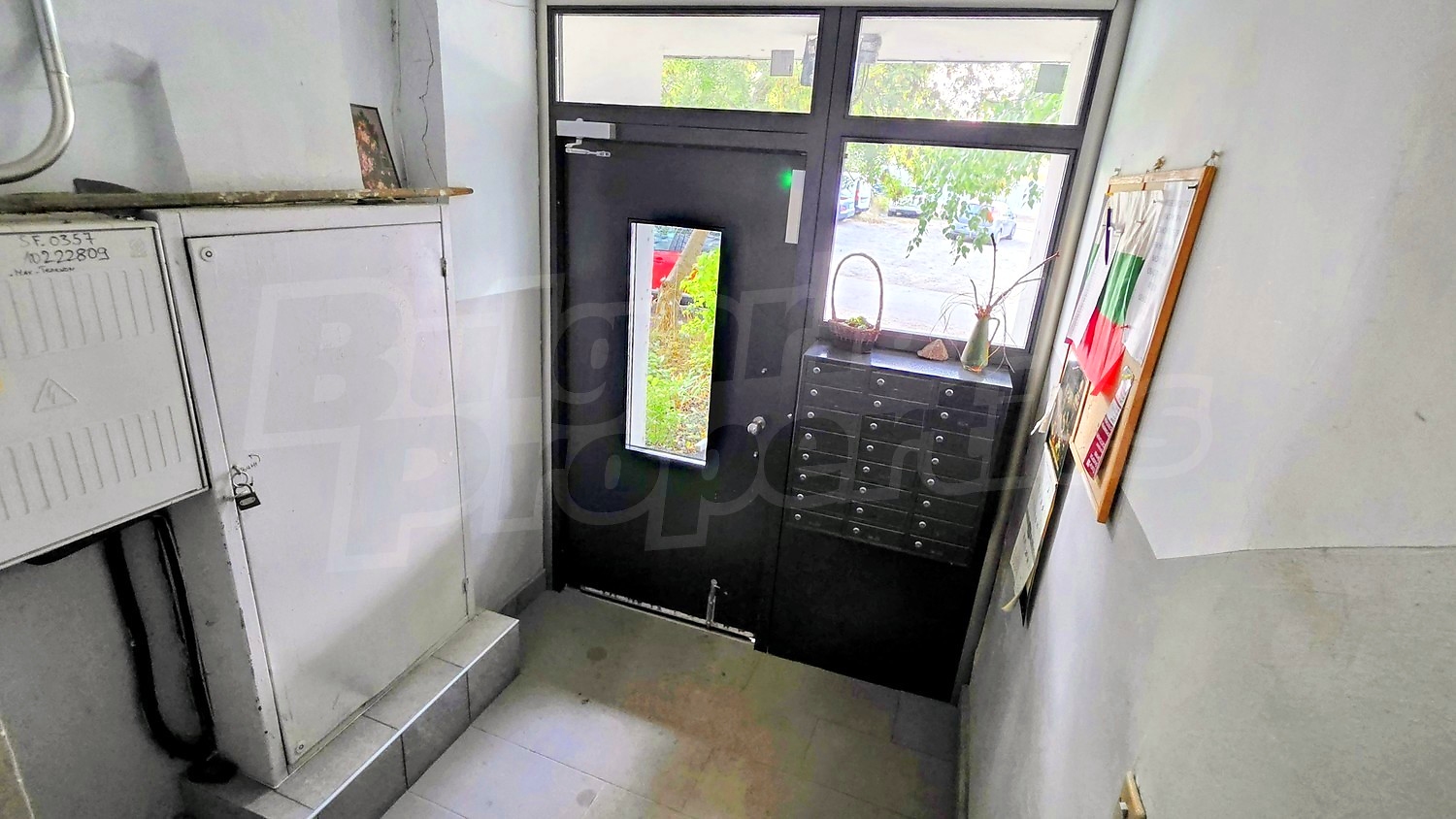inside building entrance