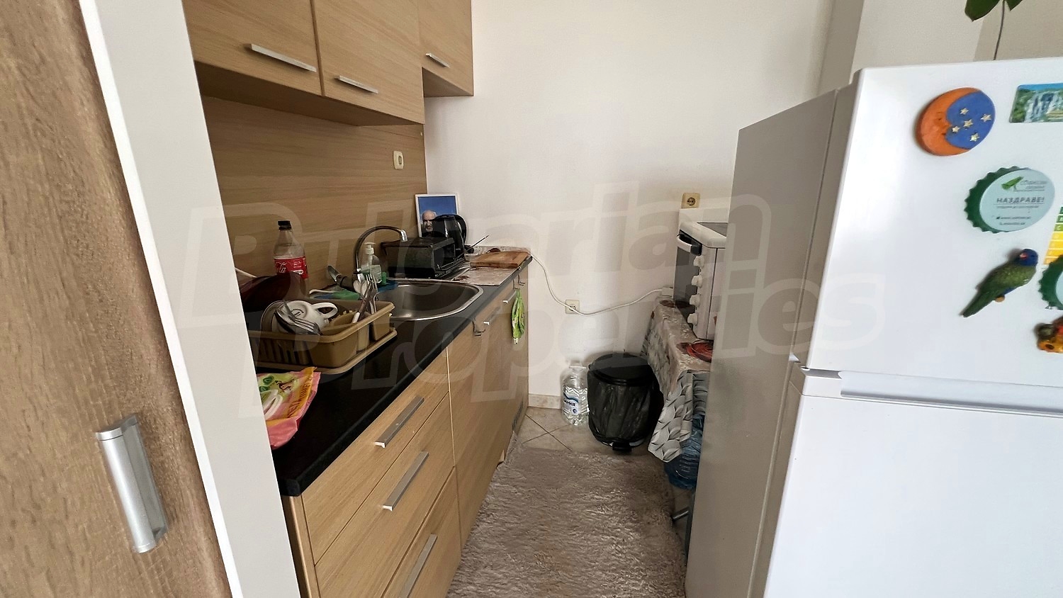 inside, kitchen, furnished