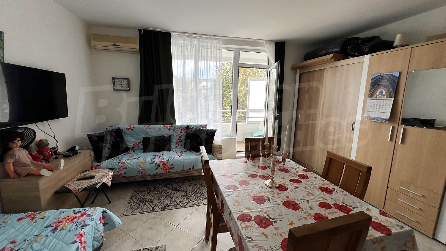 inside, living room, furnished