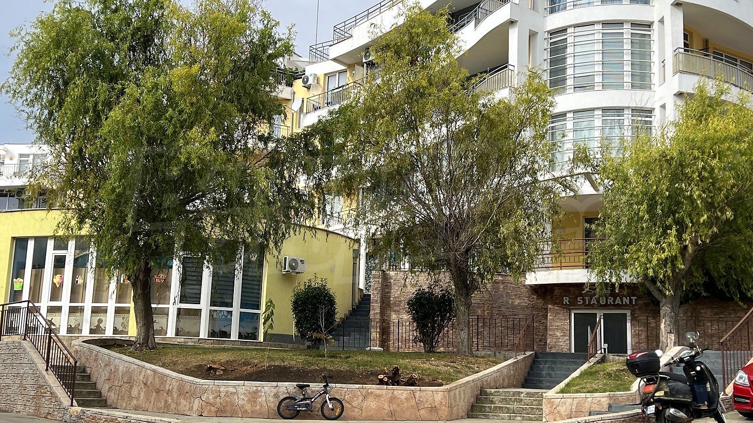 outside, facade, garden