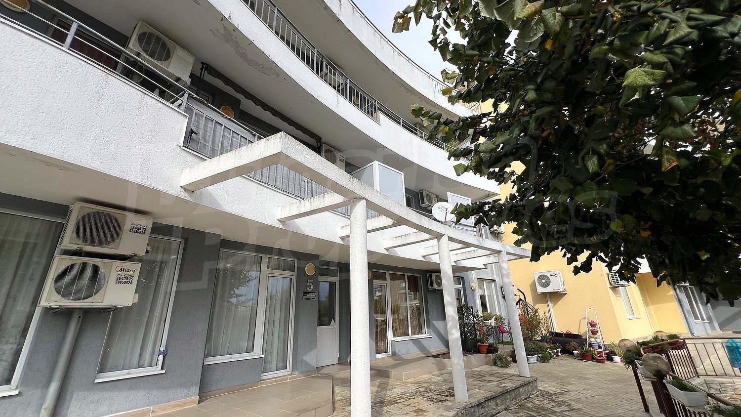 outside, facade