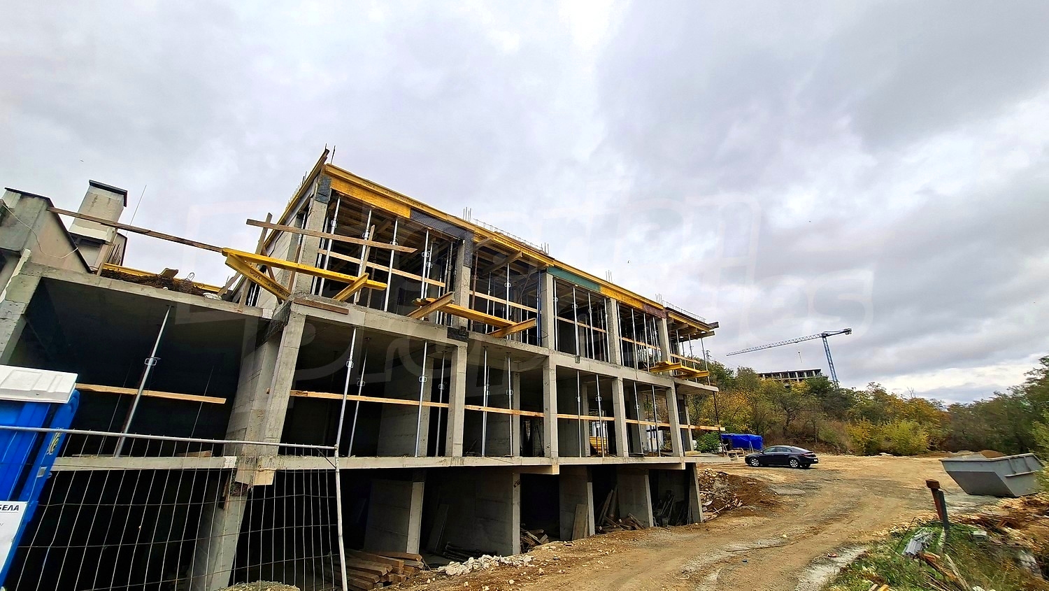 outside, facade, construction