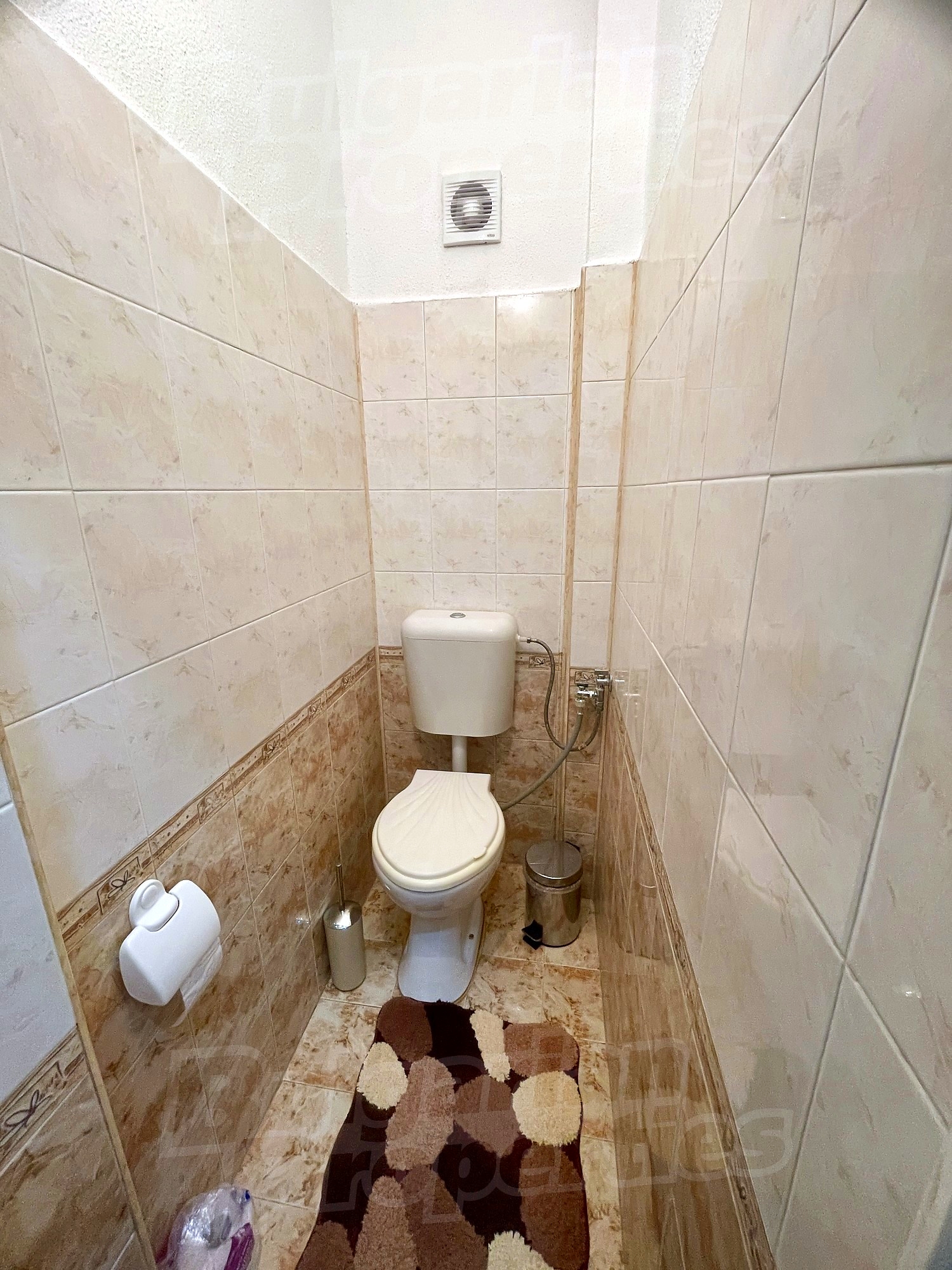 inside, toilet