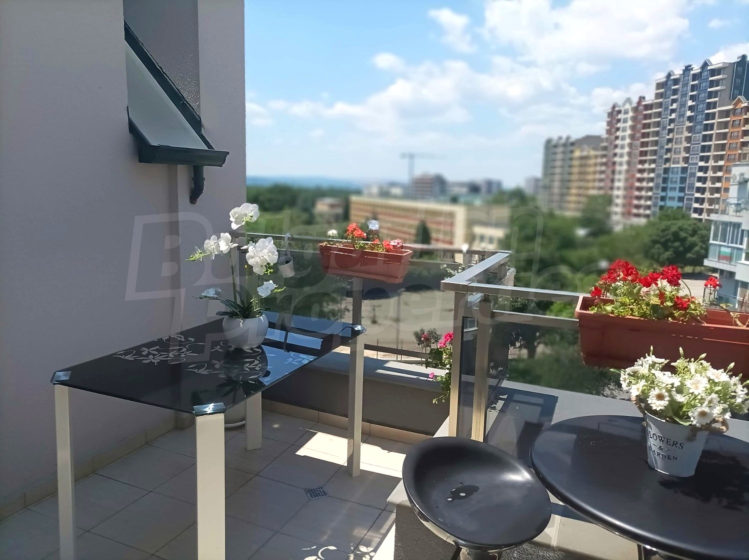 balcony, outside, view from balcony
