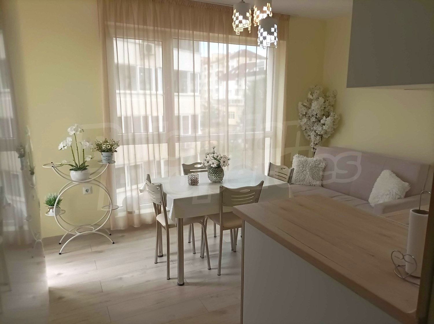 inside, living room, furnished