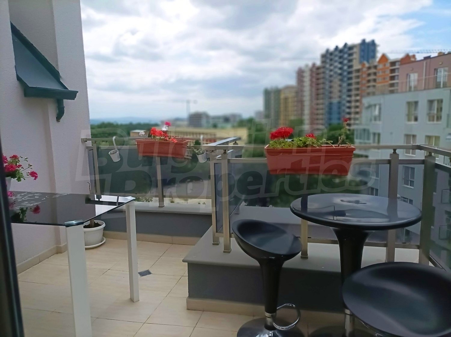 balcony, outside, view from balcony