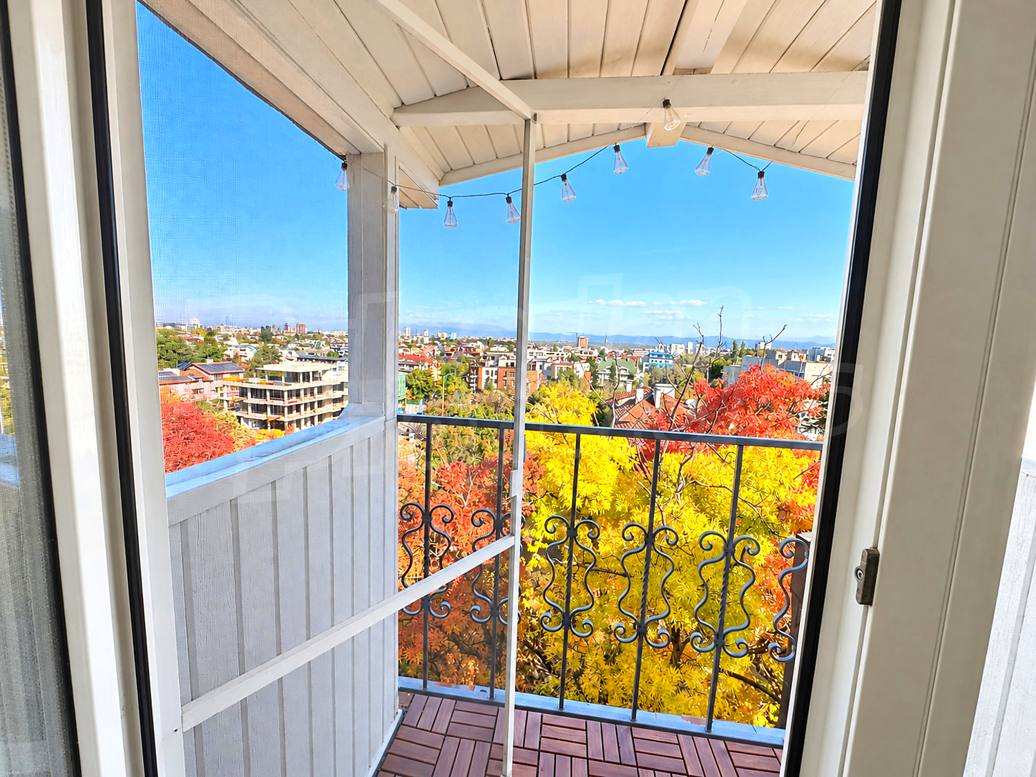 balcony, outside, view from balcony