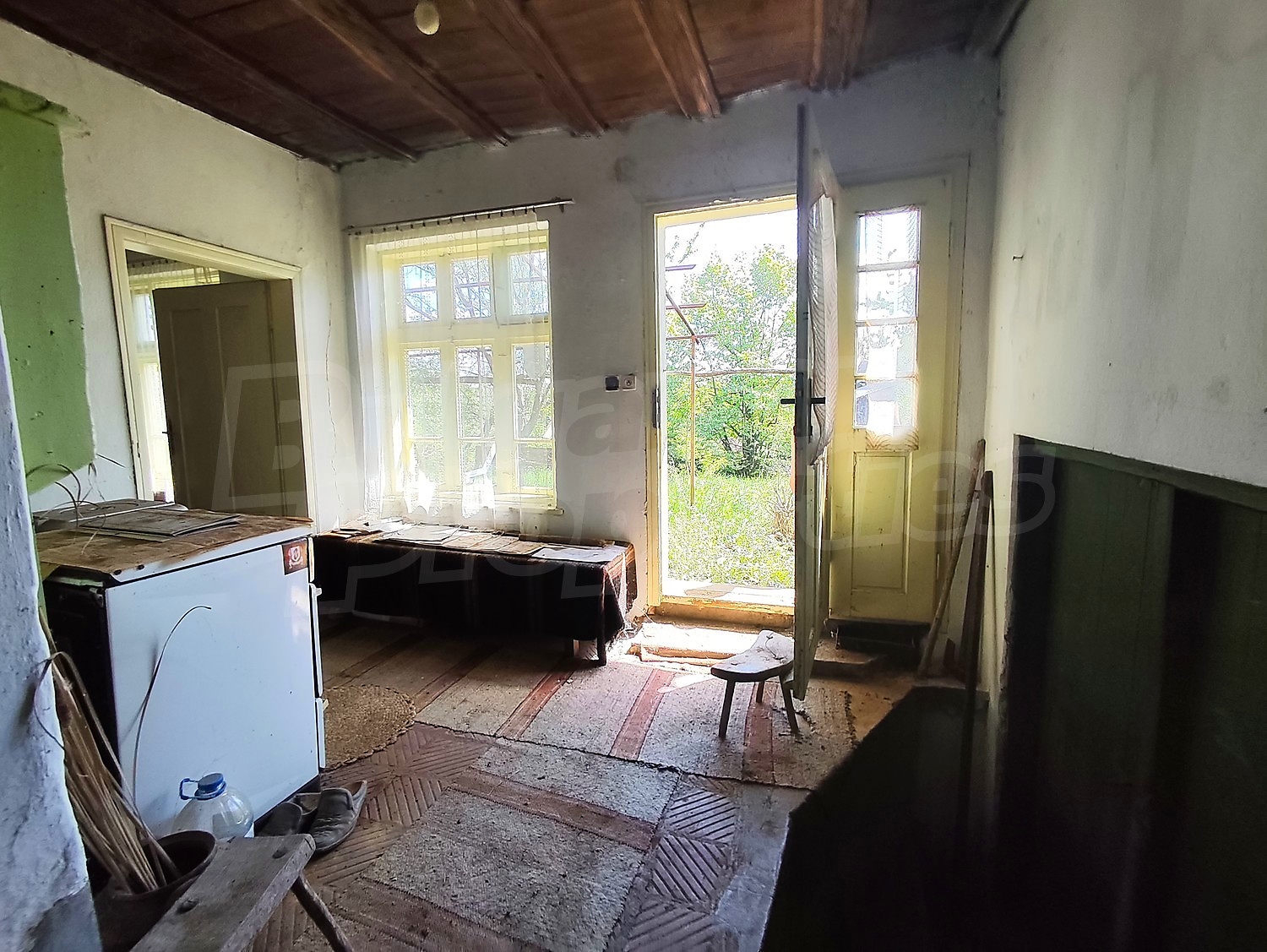 inside