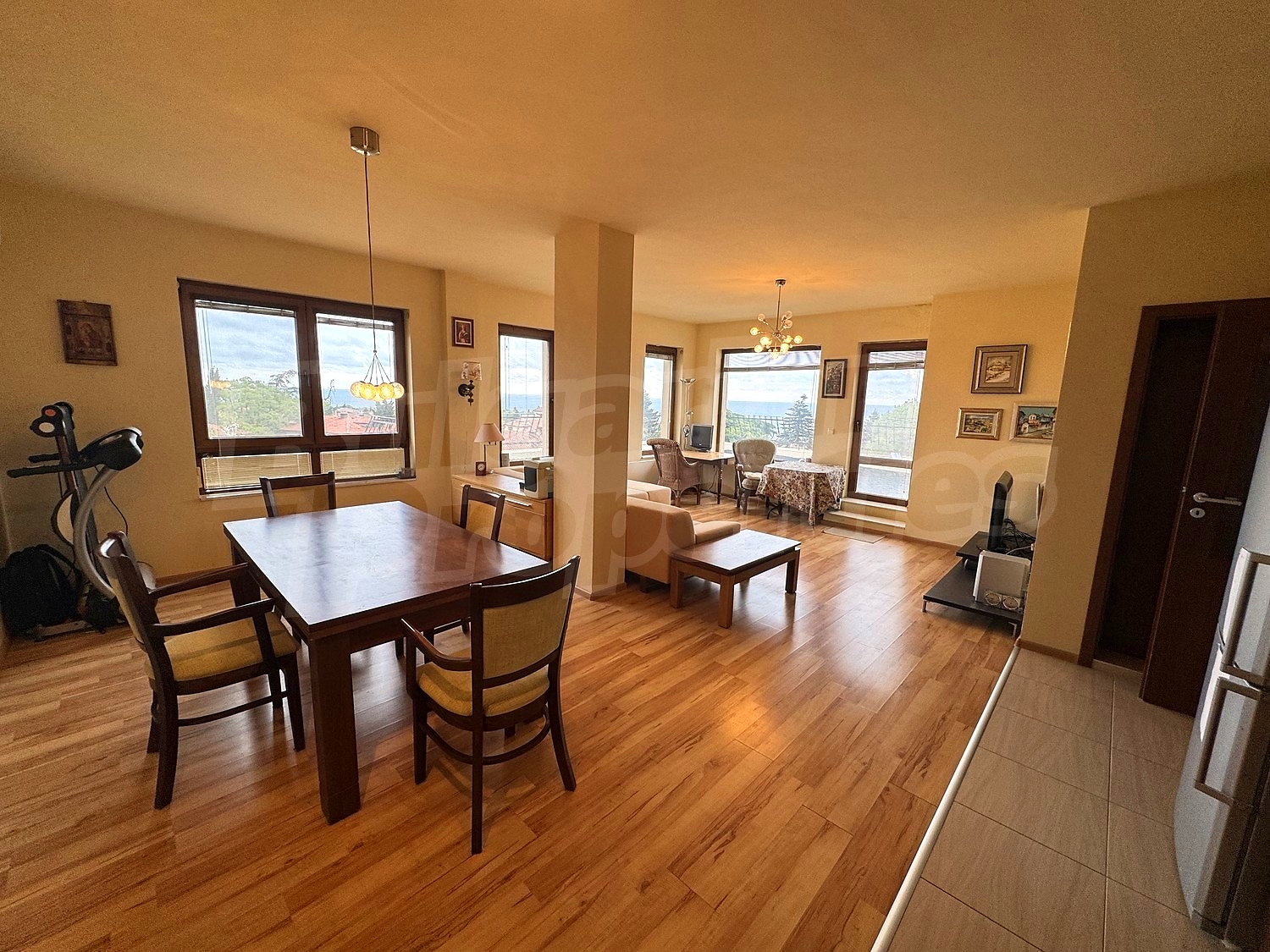 inside, living room, furnished