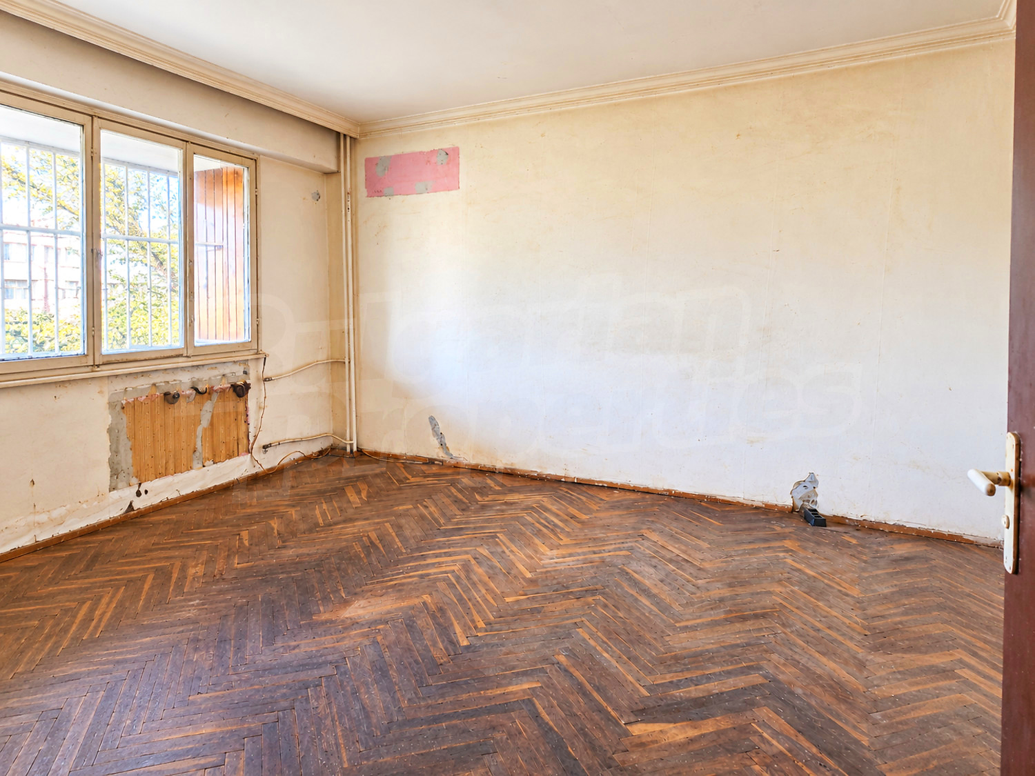 inside, unfurnished