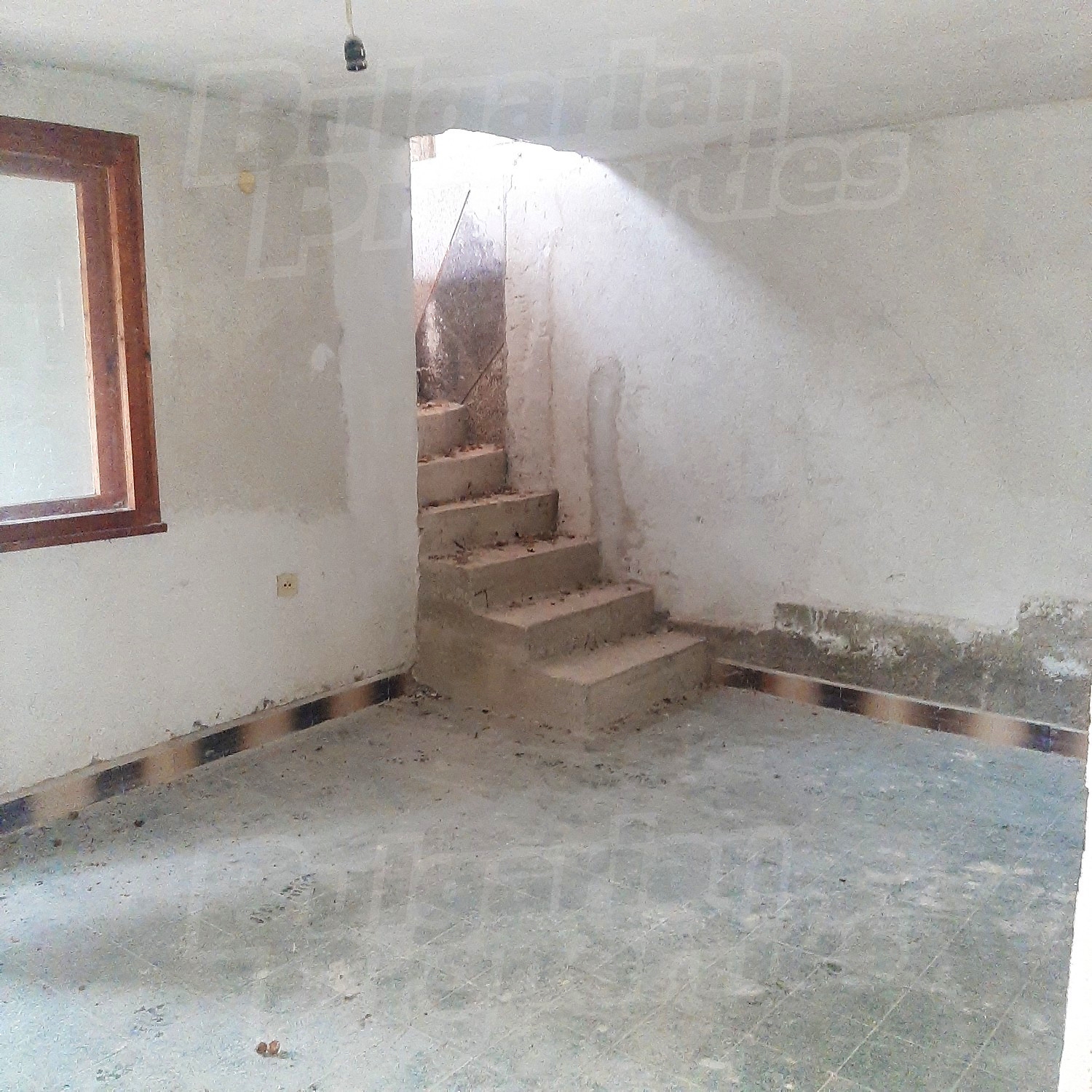 inside, stairs